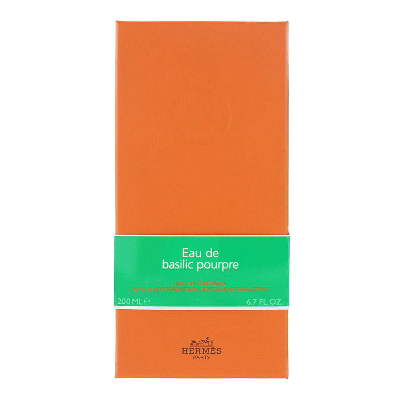 HermÃ¨s Eau De Basilic Pourpre Eau de Cologne 200ml