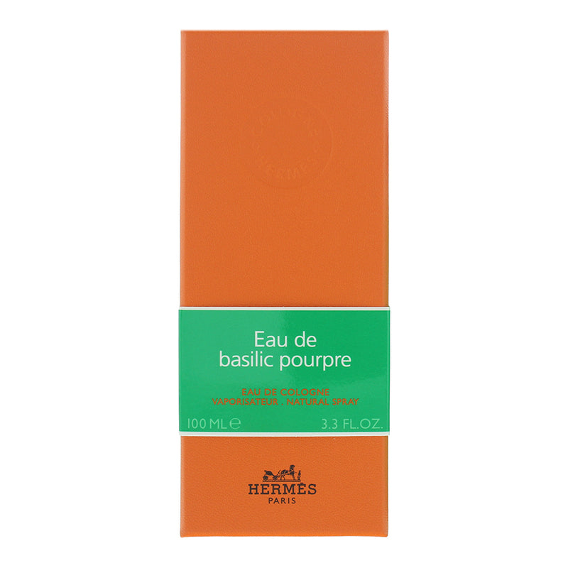Hermes Eau De Basilic Pourpre Eau De Cologne 100ml