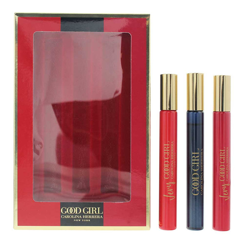 Carolina Herrera Good Girl 3 Piece Gift Set: Eau de Parfum 3 x 10ml