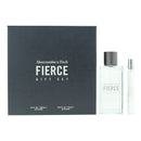 Abercrombie & Fitch Fierce 2 Piece Gift Set: Eau de Cologne 100ml - Eau de Colog