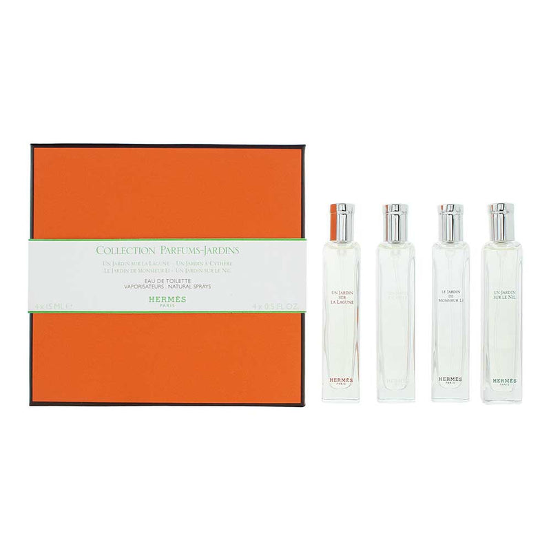 Hermès Un Jardin 4 Piece Gift Set: Un Jardin a Cythere Eau de Toilette 15ml - Un