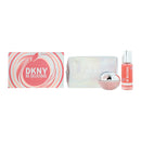 DKNY Be Delicious Fresh Blossom 3 Piece Gift Set: Eau de Parfum 100ml - Body Mis