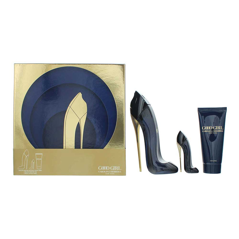 Carolina Herrera Good Girl 3 Piece Gift Set: Eau de Parfum 80ml - Eau de Parfum