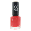 Rimmel 60 Seconds Rita Ora 300 Glaston Berry Nail Polish 8ml