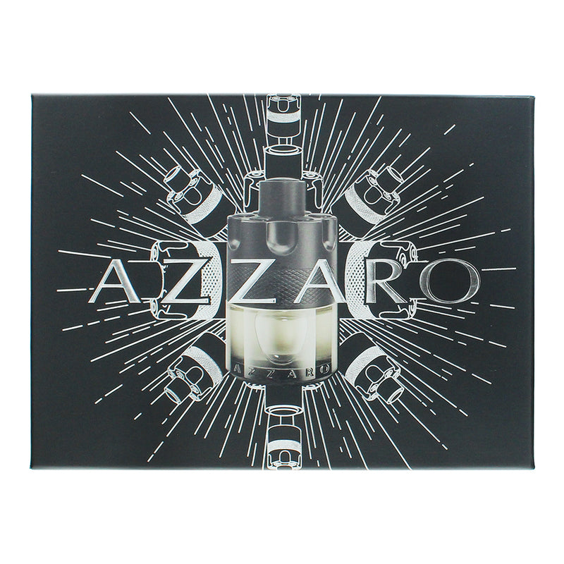 Azzaro The Most Wanted 3 Piece Gift Set: Eau de Toilette 100ml - Eau de Toilette