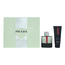 Prada Luna Rossa Carbon 2 Piece Gift Set: Eau de Toilette 50ml - Shower Gel 75ml