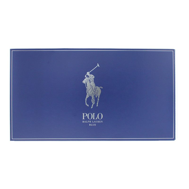 Ralph Lauren Polo Blue 4 Piece Gift Set: Eau de Toilette 125ml - Eau de Toilette