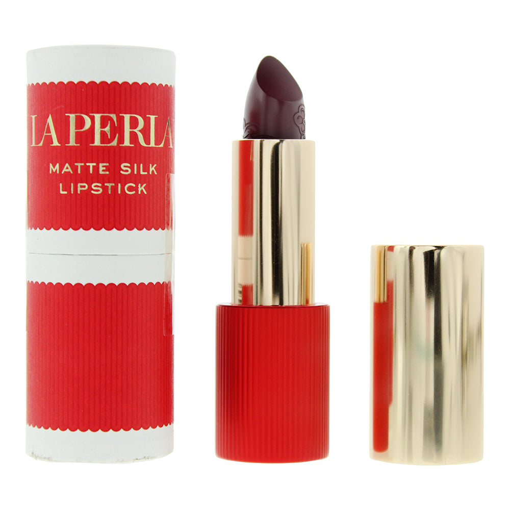 Perla Matte Silk Læbestift - #108 - Plum Red - 3.5g