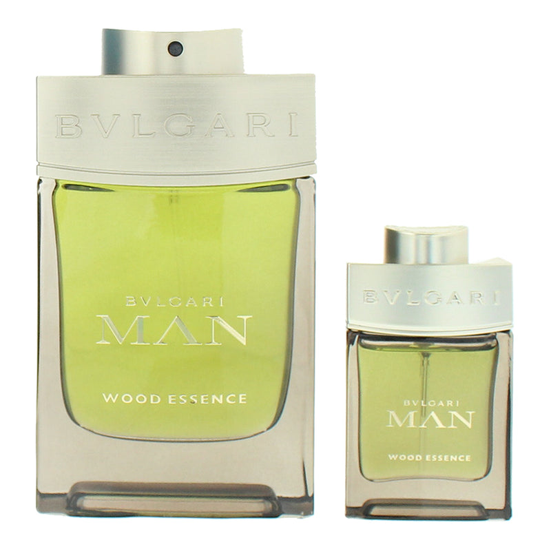 Bulgari Man Wood Essence 2 Piece Gift Set: Eau de Parfum 100ml - Eau de Parfum 1