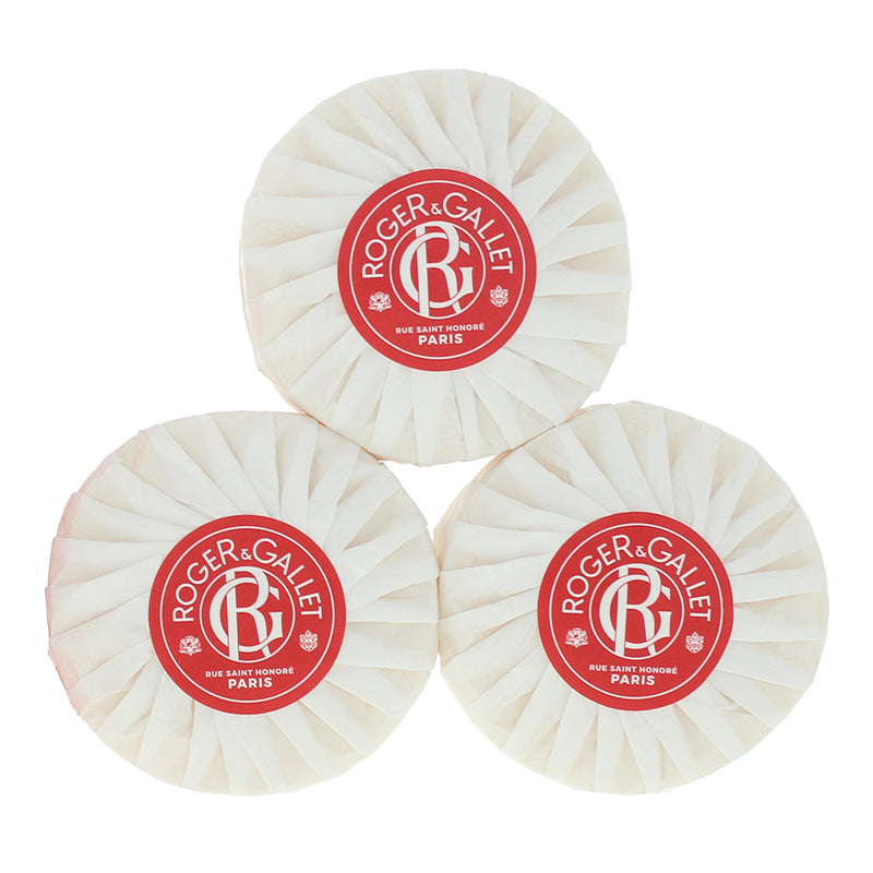 Roger & Gallet Jean Marie Farina 3 x Soap 100g
