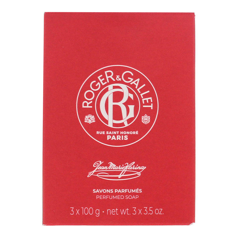 Roger & Gallet Jean Marie Farina 3 x Soap 100g