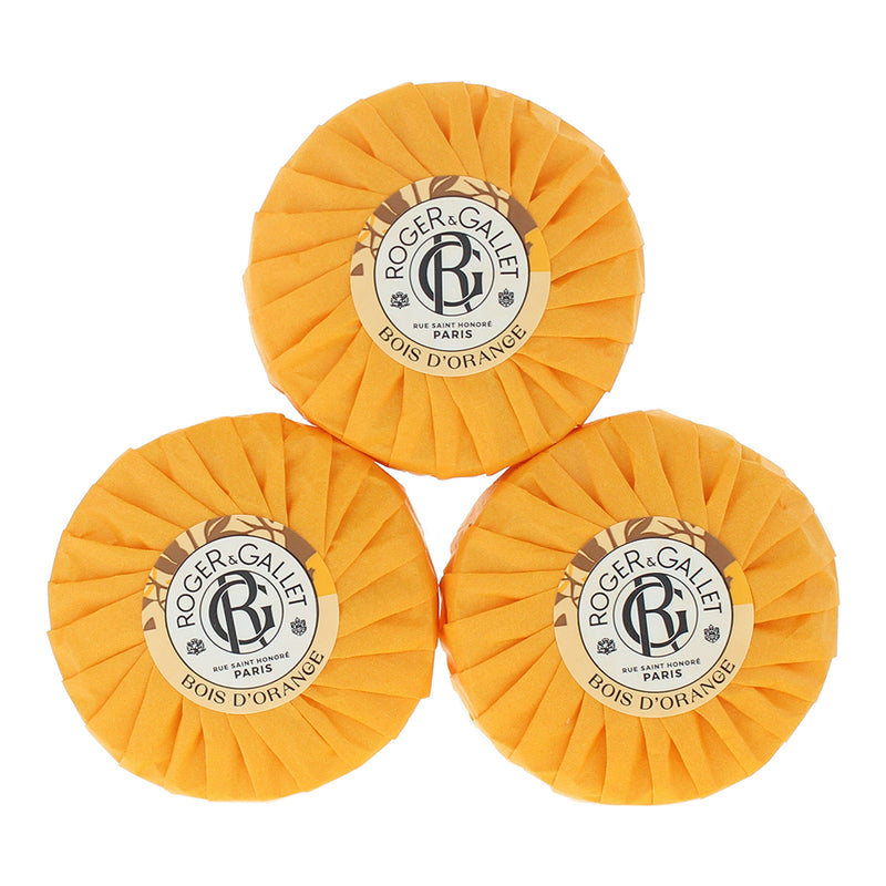 Roger & Gallet Bois D'orange 3 x Soap 100g