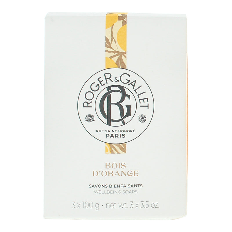 Roger & Gallet Bois D'orange 3 x Soap 100g