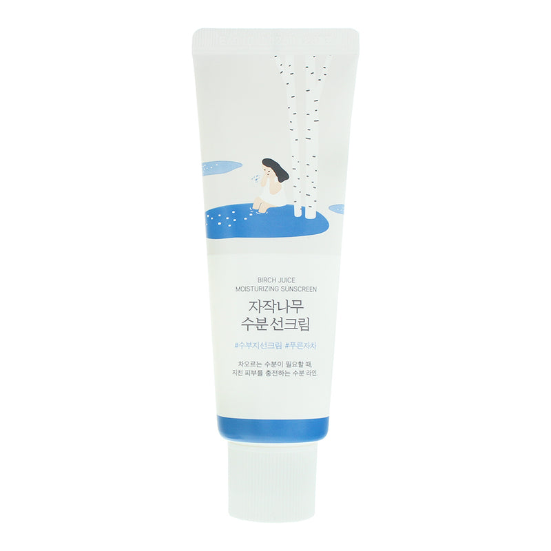 Round Lab Birch Juice Moisturising Spf 50 Sun Cream 50ml