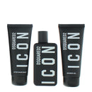 Dsquared2 Icon Pour Homme 3 Piece Gift Set: Eau de Parfum 100ml - Body Lotion 10