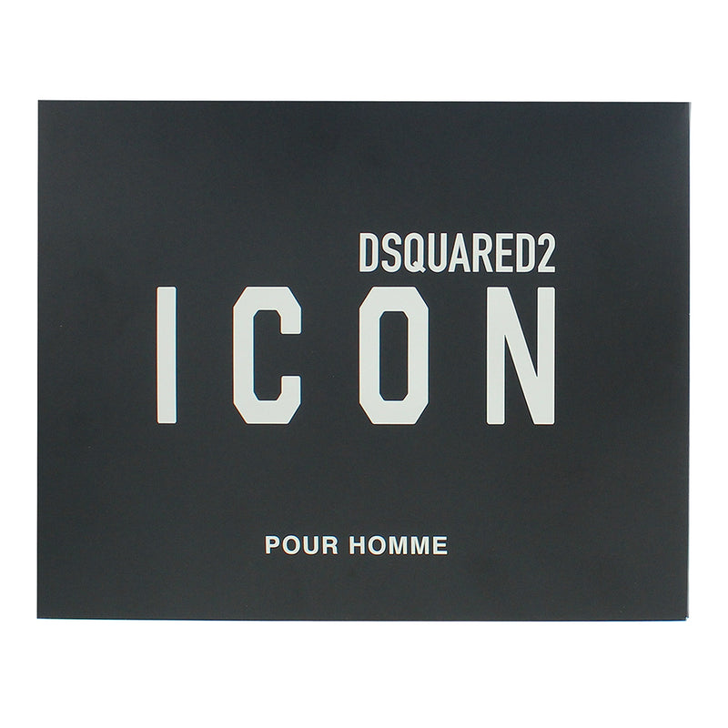 Dsquared2 Icon Pour Homme 3 Piece Gift Set: Eau de Parfum 100ml - Body Lotion 10