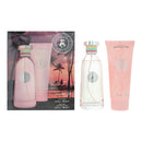 Caribbean Joe Island Supply Paradise Isle Photobox 2 Piece Gift Set: Eau De Parfum 100ml -