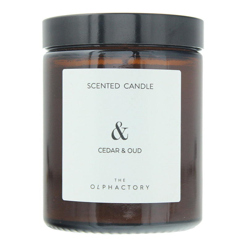 The Olphactory Cedar & Oud Scented Candle 135g