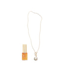 Lalique Soleil Vibrant 3 Piece Gift Set: Eau De Parfum 15ml - Necklace - Bag