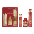 Lattafa Bade'e Al Oud Sublime 3 Piece Gift Set: Eau De Parfum 100ml - Air Freshener 300ml, And A Perfumed Body Spray 200ml
