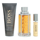 Hugo Boss The Scent For Men 3 Piece Gift Set: Eau De Toilette 100ml - Eau De Toi