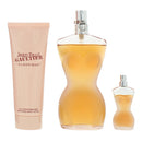 Jean Paul Gaultier Classique 3 Piece Gift Set: Eau De Toilette 100ml - Eau De To