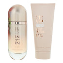 Carolina Herrera 212 Vip Rose 2 Piece Gift Set: Eau De Parfum 80ml - Body Lotion