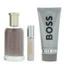 Hugo Boss Bottled 3 Piece Gift Set: Eau De Parfum 100ml - Eau De Parfum 10ml - S