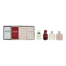 Givenchy 4 Piece Gift Set: L'Interdit Eau De Parfum 10ml - L'Interdit Rouge Eau De Parfum 10ml - Irresistible Eau De Parfum 8ml - Irresistible Rose Velvet Eau De Parfum 8ml