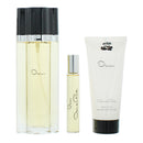 Oscar De La Renta Oscar 3 Piece Gift Set: Eau De Toilette 100ml - Eau De Toilette 15ml - Body Lotion 100ml