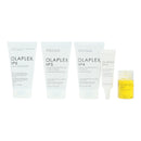 Olaplex 5 Piece Gift Set: No.0.5 Scalp Treatment 5ml - No.4 Shampoo 30ml - No.5 Conditioner 30ml - No.6 Bond Smoother 30ml - No.7 Bonding Oil 7.5ml