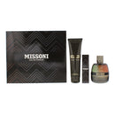 Missoni 3 Piece Gift Set: Eau de Parfum 100ml - Eau de Parfum 10ml - Shower Gel