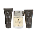 Yves Saint Laurent L'Homme 3 Piece Gift Set: Eau De Toilette 100ml - Shower Gel - Aftershave Balm