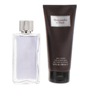 Abercrombie & Fitch First Instinct 2 Piece Gift Set: Eau De Toilette 100ml - Shower Gel