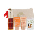 Clarins Double Serum 3 Piece Gift Set: Double Serum 50ml - Day Cream 15ml - Night Cream 15ml