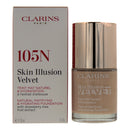 Clarins Skin Illusion Velvet 105N Nude Foundation 30ml