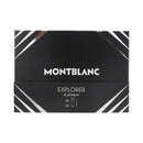 Montblanc Explorer Platinum 3 Piece Gift Set: Eau de Parfum 100ml - Eau de Parfum Travel 7.5ml - Shower gel 100ml
