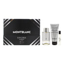 Montblanc Explorer Platinum 3 Piece Gift Set: Eau de Parfum 100ml - Eau de Parfum Travel 7.5ml - Shower gel 100ml
