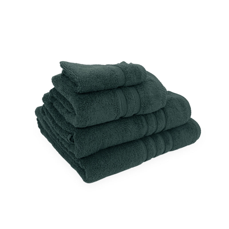 Lewis's Luxury 100% Egyptian Cotton Towel - Green Teal