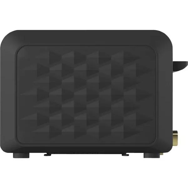 Swan Gatsby 4 Slice Metal Toaster  - Black