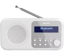 Sharp Tokyo Portable Radio - Snowy White