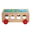 Kidkid 7 in 1 Wooden Shape Sorting Toy Set for Toddlers