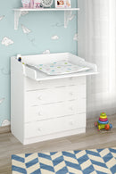 Changing Dresser 800 Shefa Kids, White