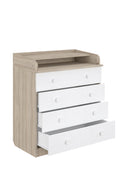 Changing Dresser 800 Shefa Kids,  Elm-white
