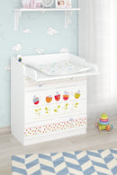 Changing Dresser 800 Shefa Kids, White, Sleepy Kittens