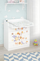 Changing Dresser 800 Shefa Kids, White, Bike Tour