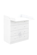Changing Dresser 800 Shefa Kids, Teddy, White