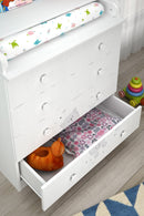 Changing Dresser 800 Shefa Kids, Teddy, White