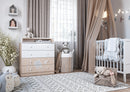 Changing dresser 800 Shefa Kids, Teddy, white-pastel oak