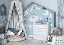 Changing dresser 800 Shefa Kids, white, Starlight
